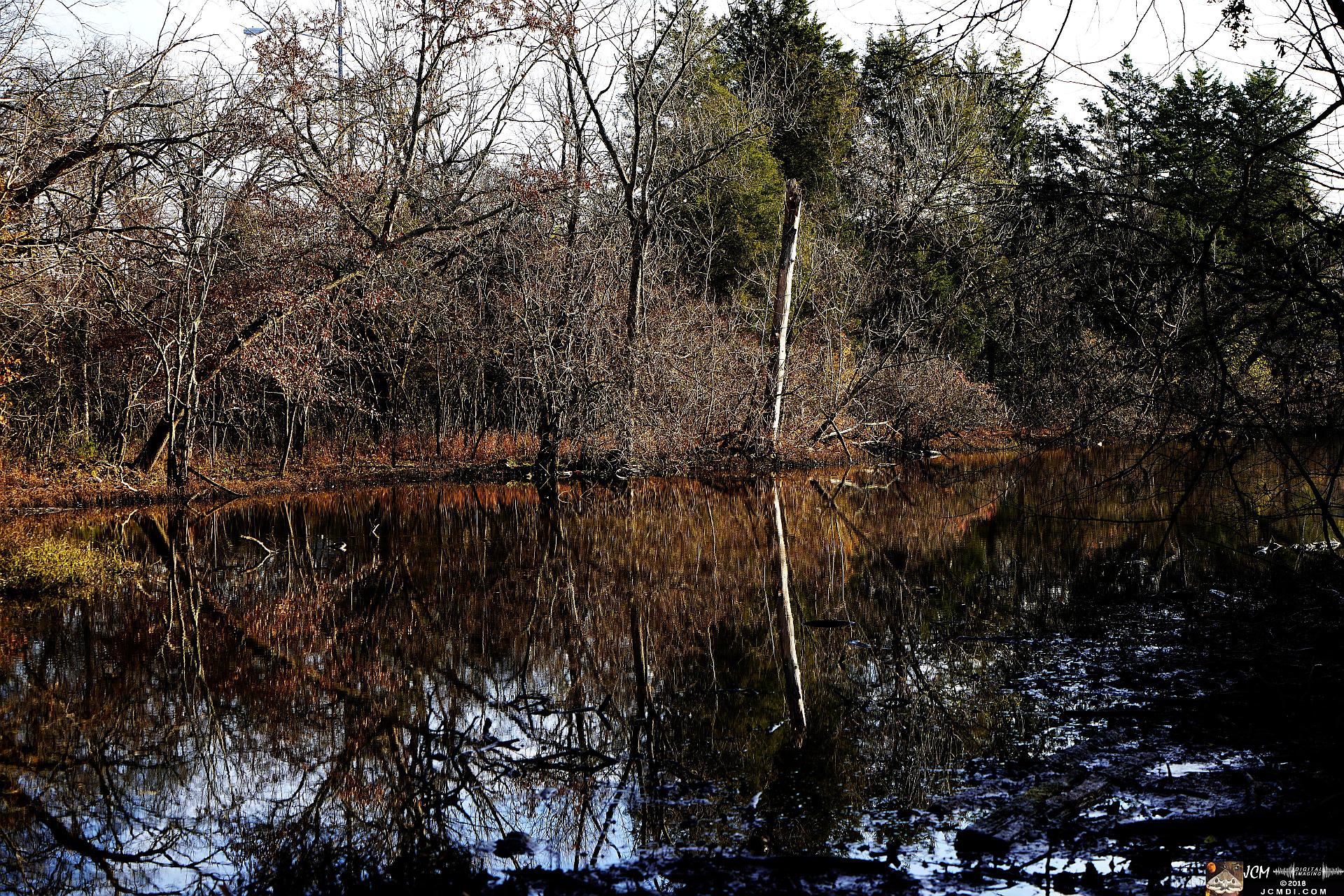 scene reflecion at Old Hickory Lake, TN